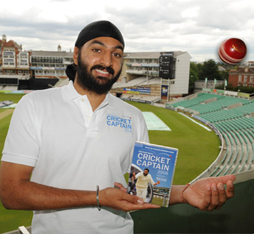 Monty Panesar with International Cricket Captain 2008