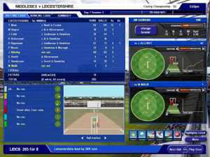 Batting card